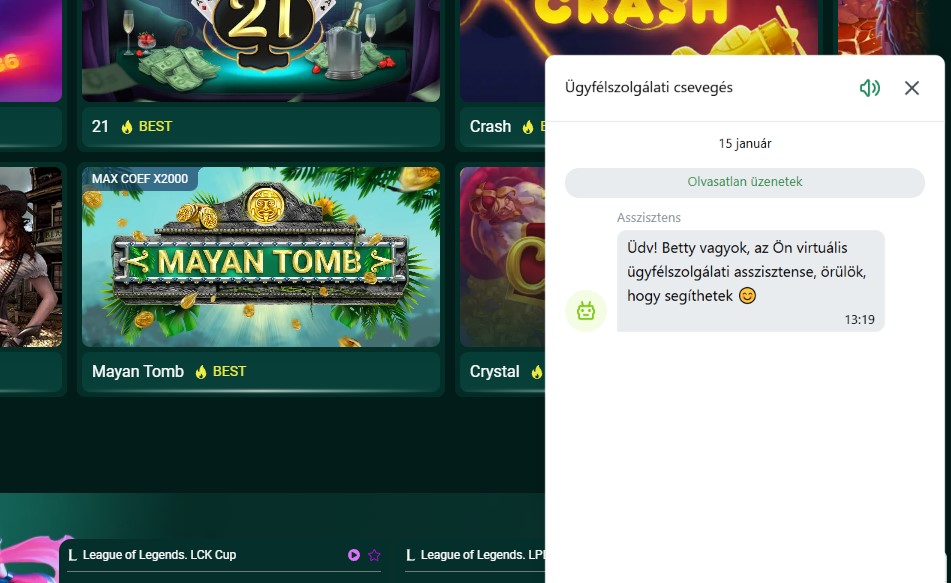 Játékterem és fejlesztők